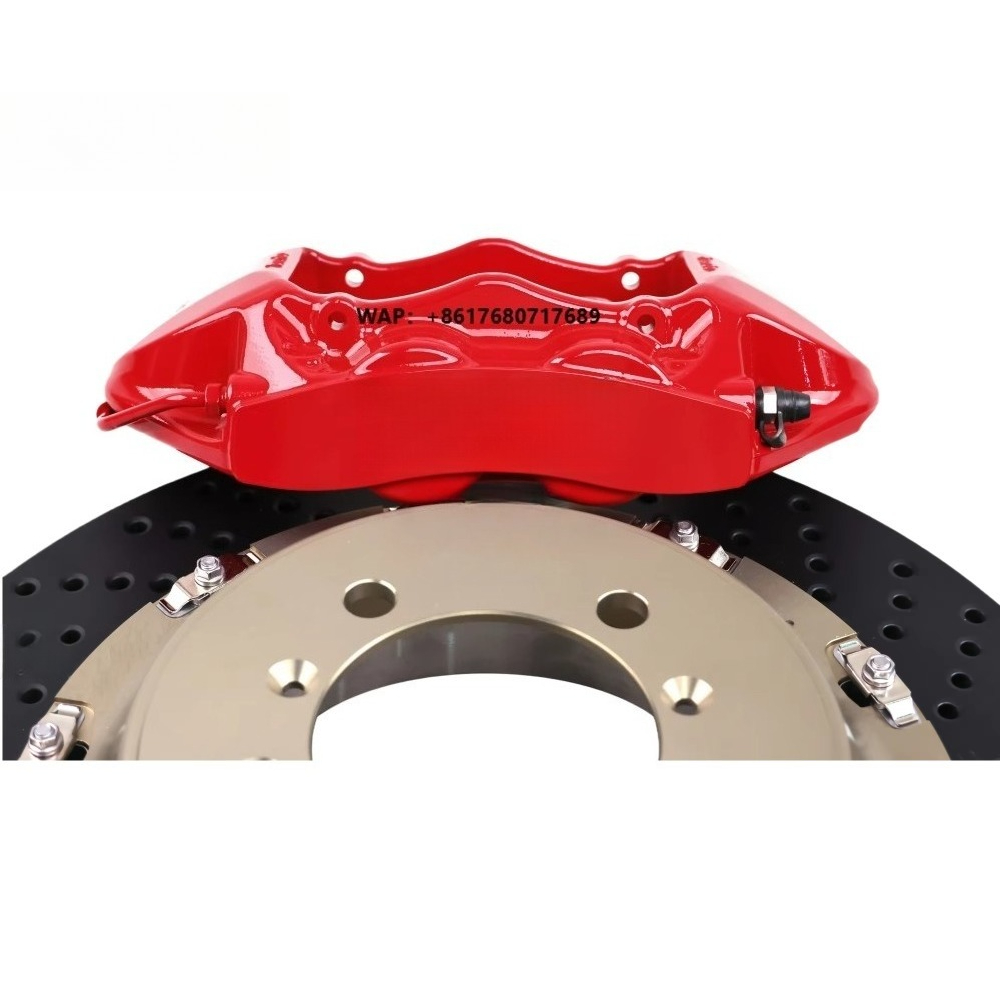 Forged Front Brake Caliper 4 Piston - مجموعة فرامل سباق جديدة YXN6 عالية